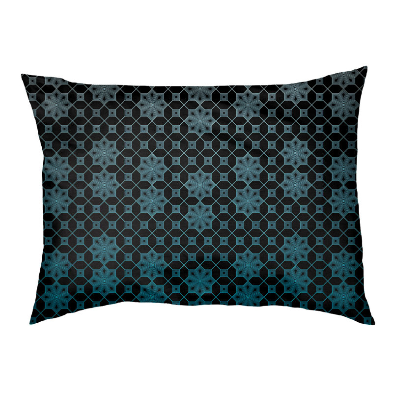 Coussin pour chien Byrge, Très grand (l 52 po x P 42 po x H 17 po), Bleu ombré