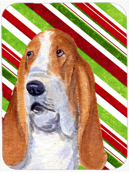 Planche à découper en verre Basset Hound
