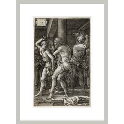 «The Flagellation» par Albrecht Dürer, impression giclée sur cadre