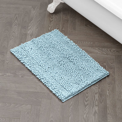 Laura Ashley Astor Chenille Non-Slip Bath Mat