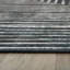 Tapis lavable antidérapant à rayures bohémiennes délavées-477186572