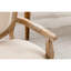 Chaise en bois massif de style français 2, crème. Fabrication robuste avec rembourrage en mousse. Revêtement. Design rétro. Pieds en bois robustes. Rampe élégante. Beige 20,87 po de profondeur, 18,65 de largeur, 32,84 de hauteur.