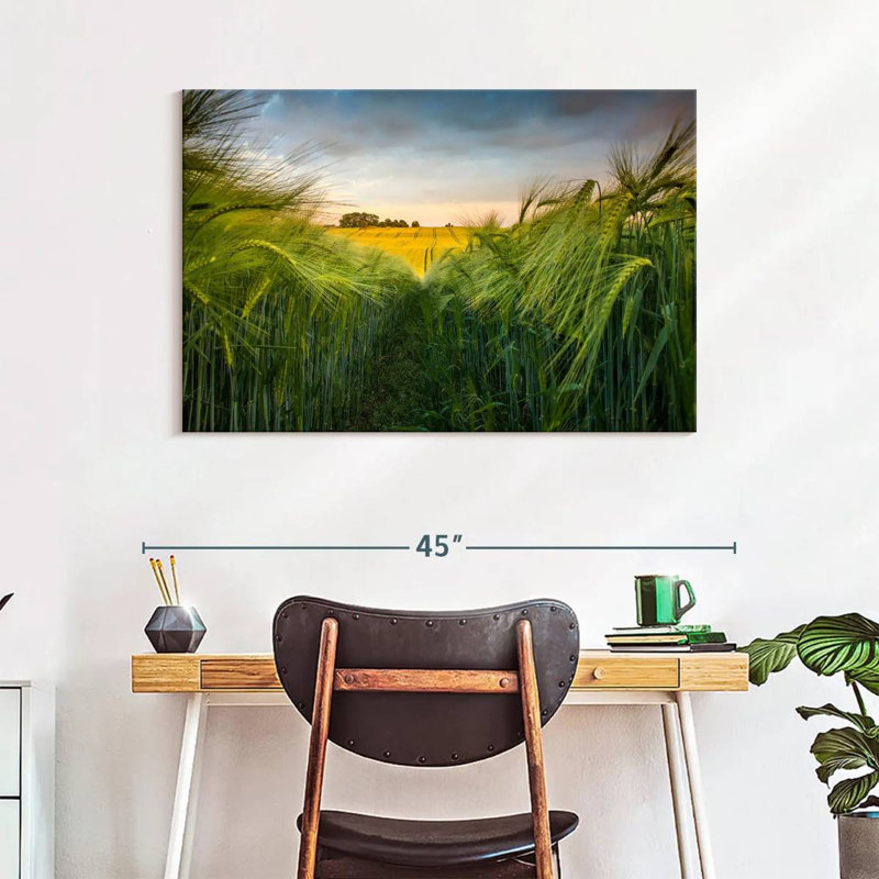 Harnek Green Wheat Field