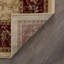Tapis d'intérieur en filigrane beige Langlee, rond 5 pi 3 po-21785645