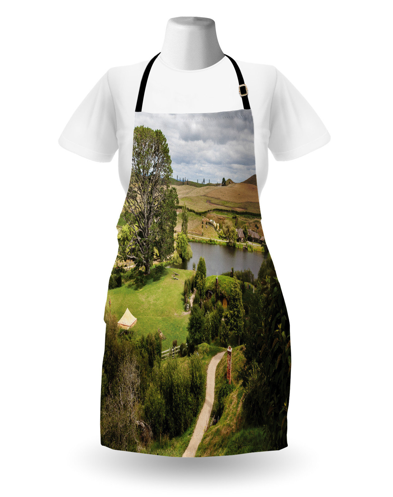 East Urban Home Hobbits Apron Unisex Overhill MatamataSize