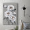 Peony Profusion I - peinture sur toile tendue