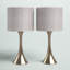 Ensemble de lampes de table en laiton 24,25 po Dayanara
