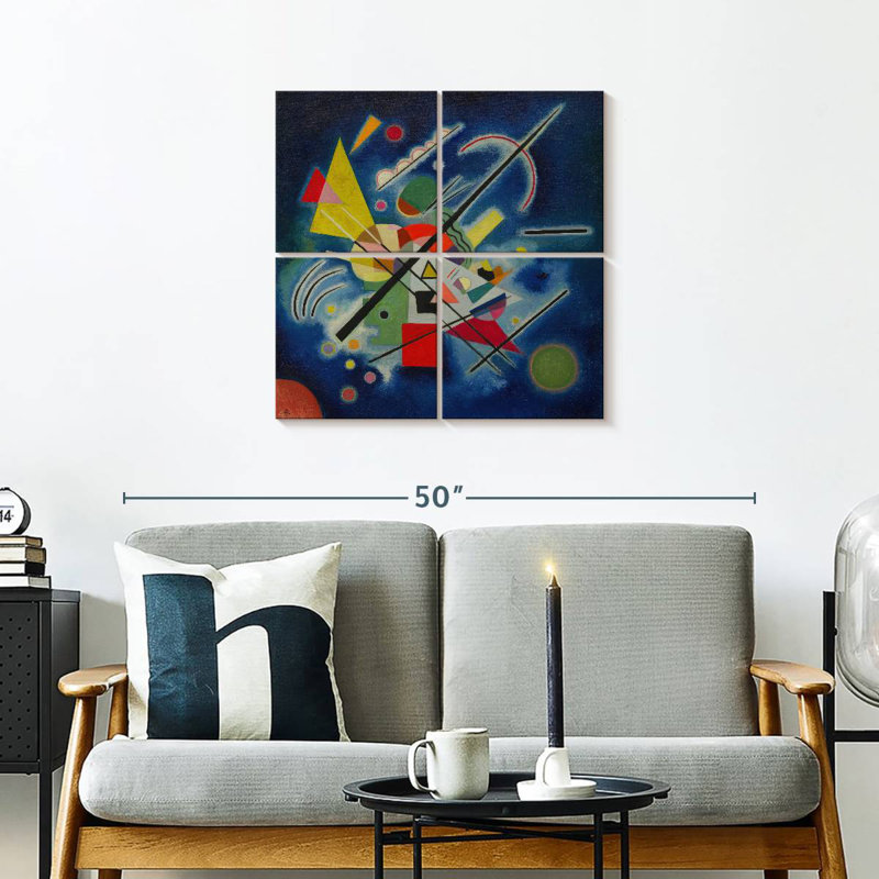 Blue Painting 1924, H 26 po x l 26 po