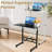  Side Table Mobile Standing Desk Adjustable Height Portable Laptop Table, Tv Tray Computer Workstation Sofa Bed Table For Home Office, Desktop 23.7" L X 15.8" W-859699263