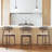 Upholstered 25'' Counter Stool with Solid Wood Frame-1871850528-1871850558