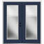 Portes d'entrée avant pré-montées en fibre de verre apprêtées internes-45711119-45711123-45711120