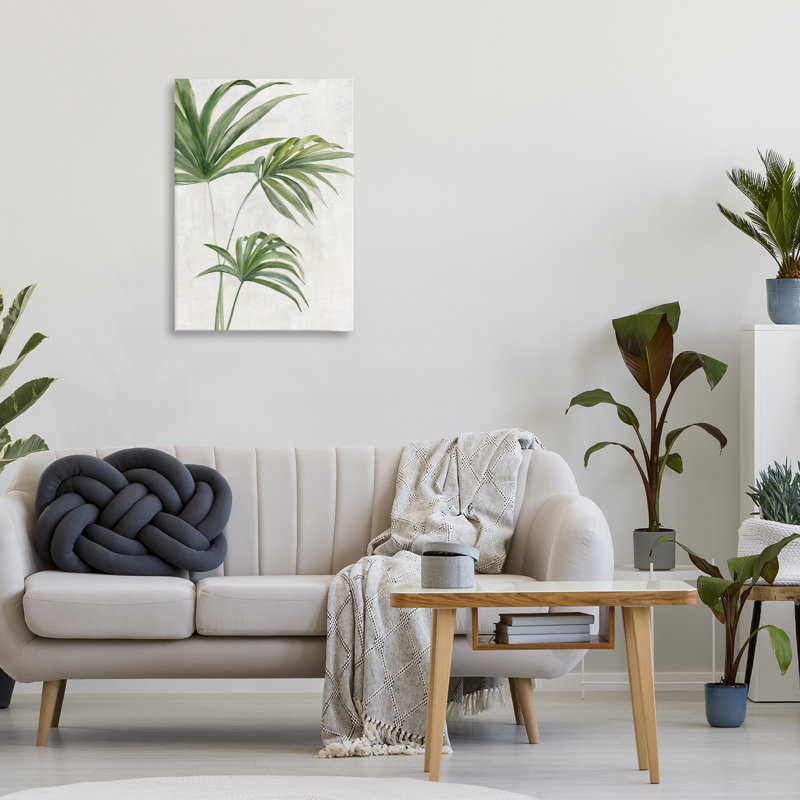 Toile Calm Tropical Breeze, design par Hannah Dawson, H 24 po x l 16 po