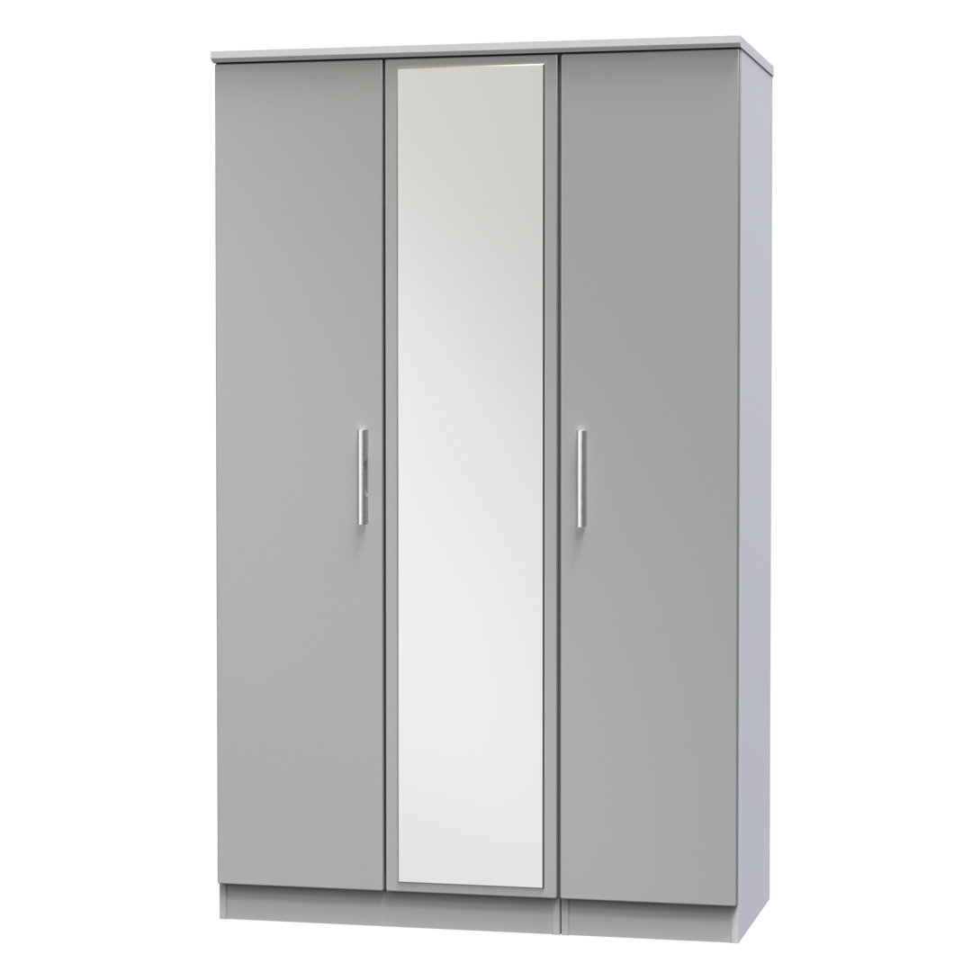 Fully Assembled Knightsbridge 3 Door Wardrobe