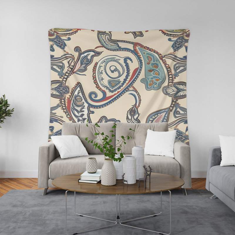 Tapisserie murale, H 88 po x l 104 po