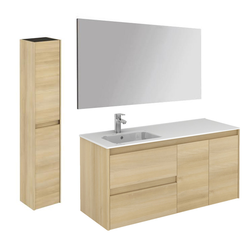 Ambra 47.5'' W Single Vanity, Nordic Oak