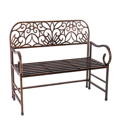 Banc de jardin en fer Aaroon