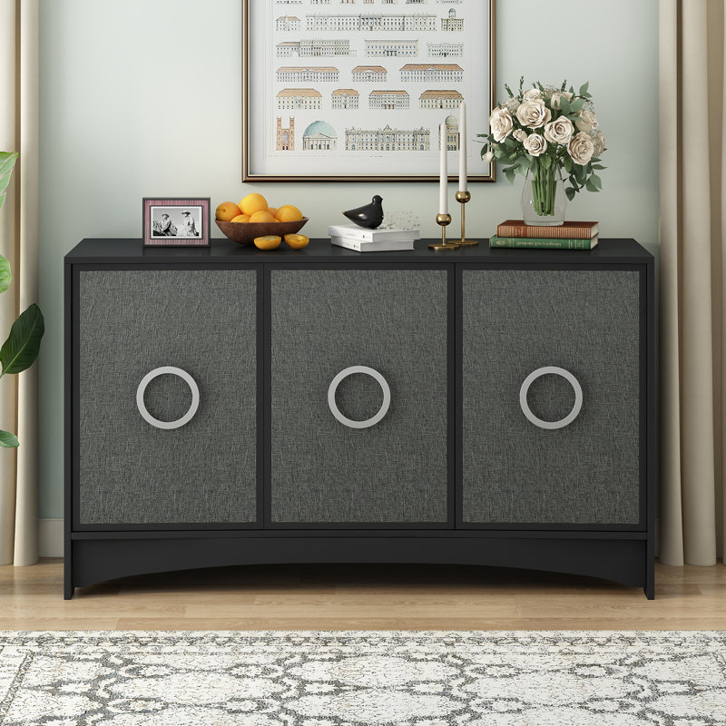 Armoire de rangement Bonifacas, Noir