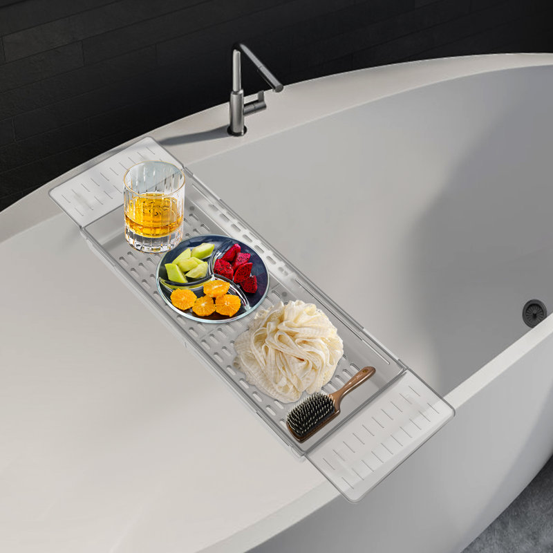 Plateau de baignoire pour salle de bain, Gris
