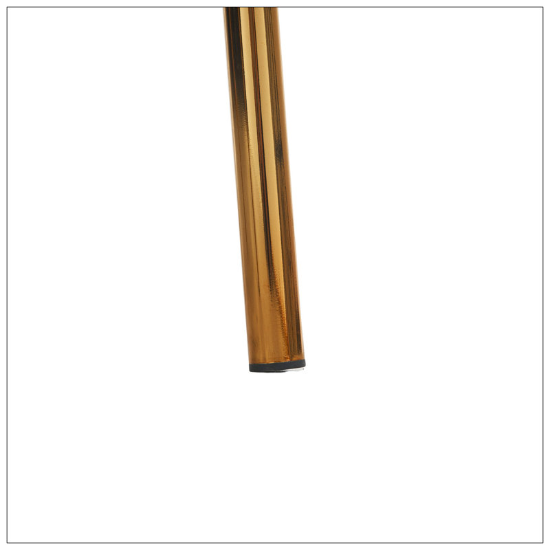 Tabourets de bar ronds, ensemble de 2 - Tabourets de salle à manger rembourrés contemporains pour cuisines, cafés et bars - comprend des pieds de support robustes