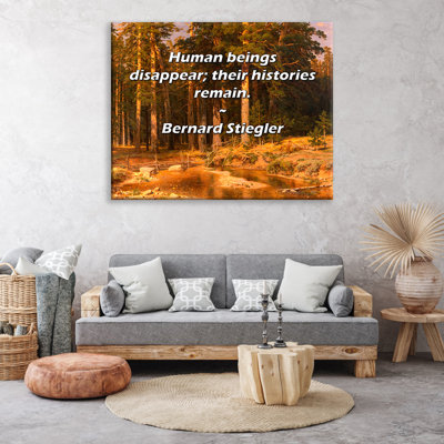 ArtsyQuotes Gallery Wrapped Canvas By Walter Model: "He who leads troops has no right to think abou