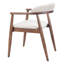 Chaise de salle à manger rembourrée Modern