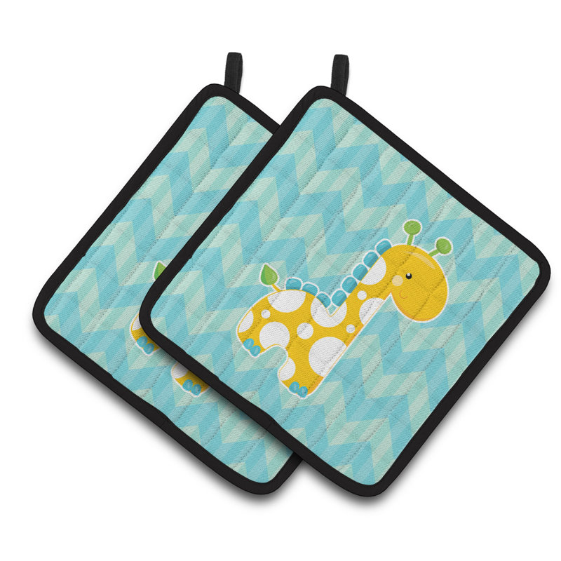 Cuisinier poignée giraffe garçon caroline