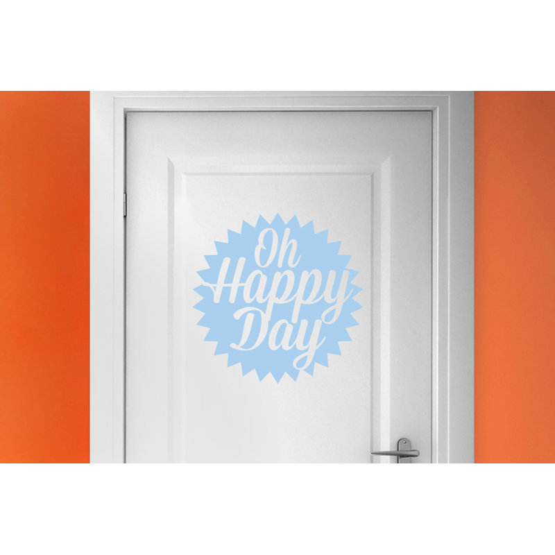 Wall Decal, Light Blue