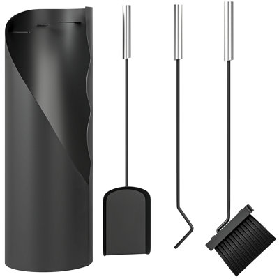 Metal Fireplace Tool Set