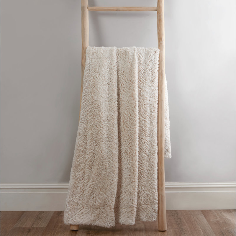 Plain Weave / Muslin Throw Blanket, Natural