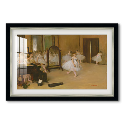 La classe de danse, vers 1870 - Edgar Degas - Estampe encadrée sur mesure