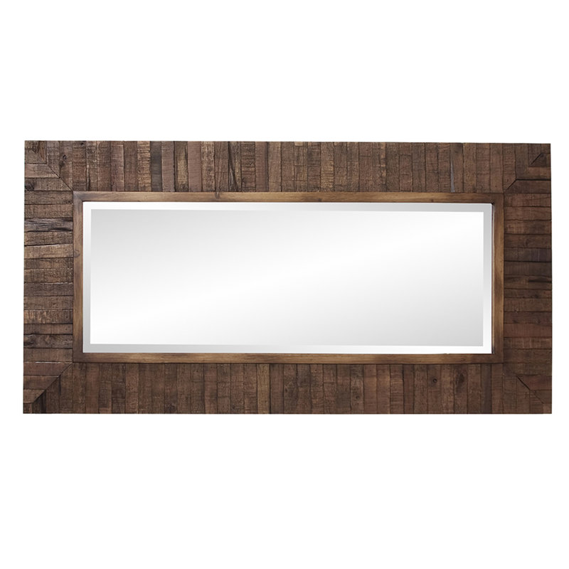 Adnopoz Solid Wood Rectangle Mirror