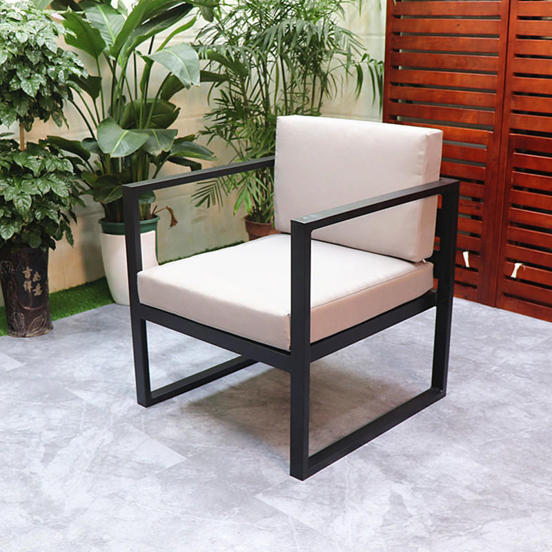 Jerilynne Outdoor Lounge Chair with Cushions