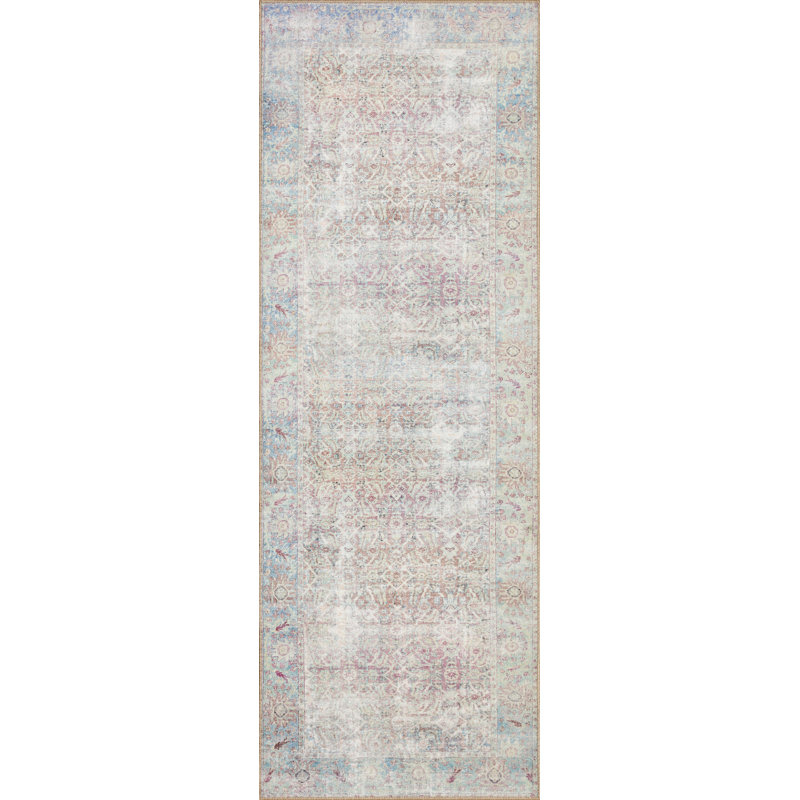 Georgitte Oriental Indoor Rug, Runner 2'6" x 9'6"