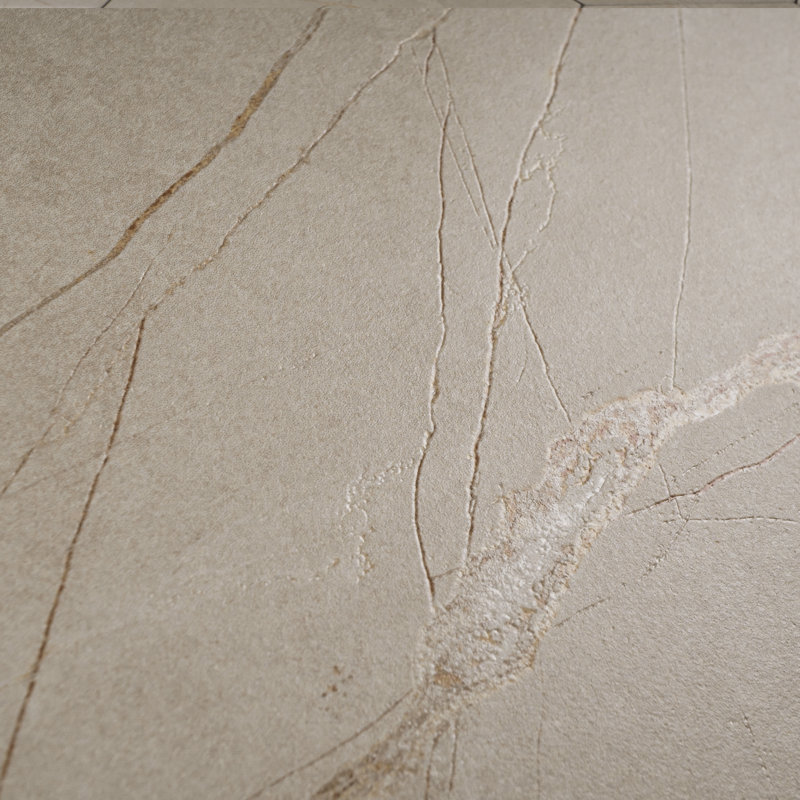 Carrelage mural en porcelaine mat 7,7 po x 8,9 po Elegance Hexagon, Beige