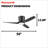 Lynton 52" Matte Black Hugger Ceiling Fan with LED Light and Remote
