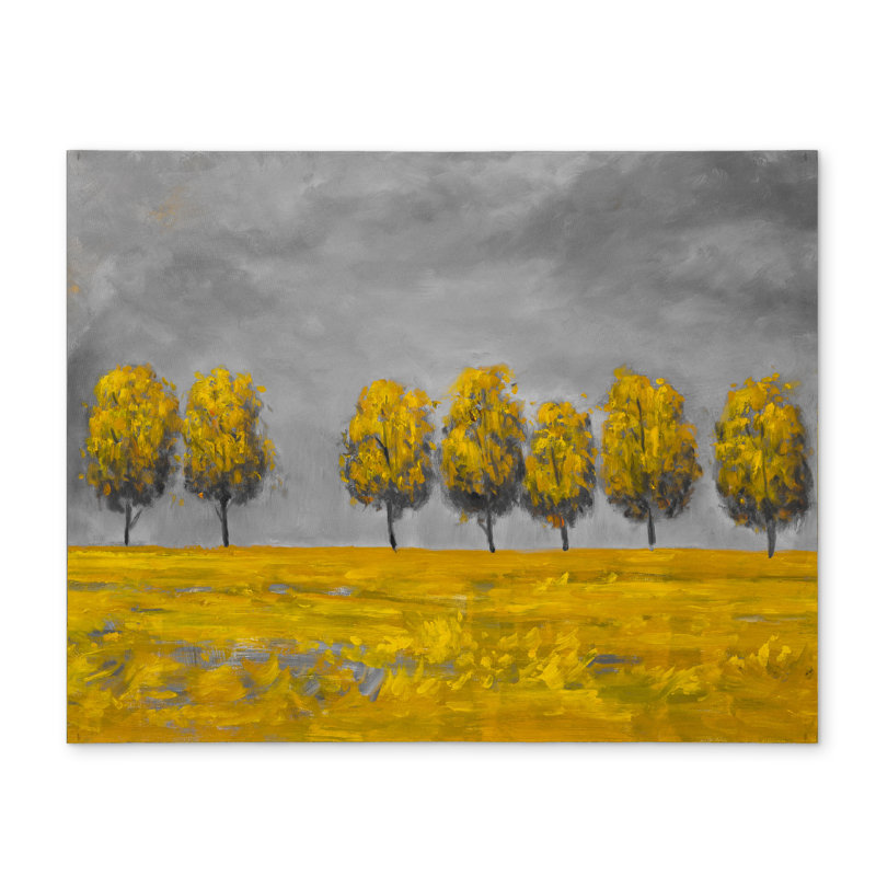 Napperon Trees in a Field | Home Decor Essential