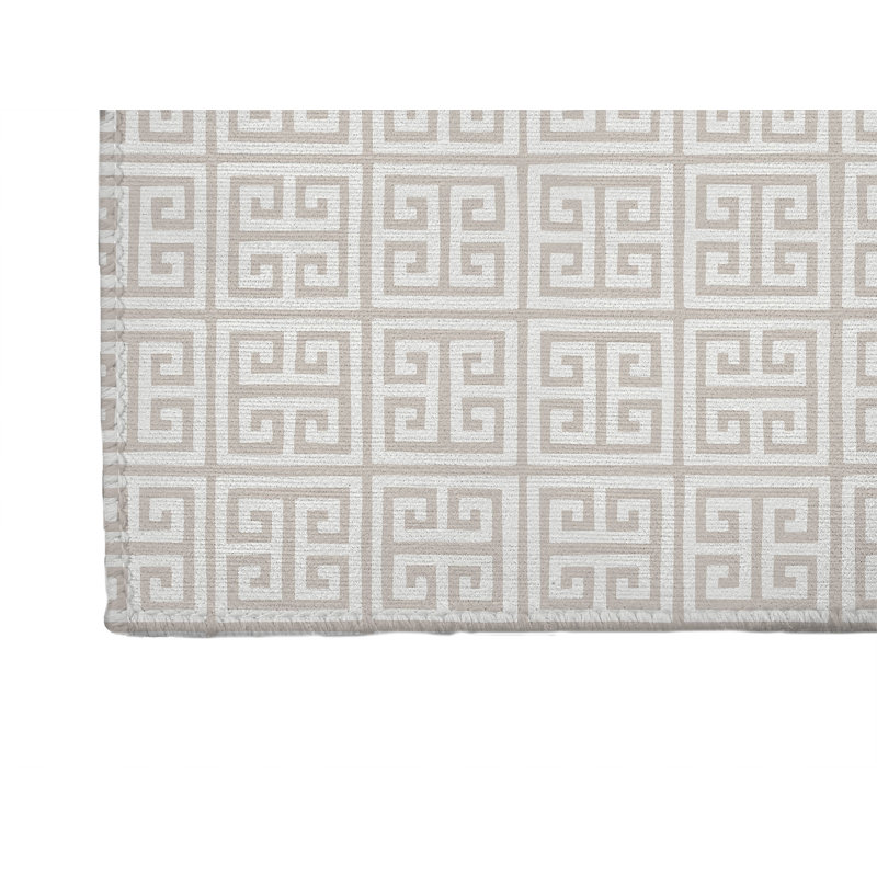 Cuddle Key Kids Play Mat, Rectangle 4' x 6', Taupe