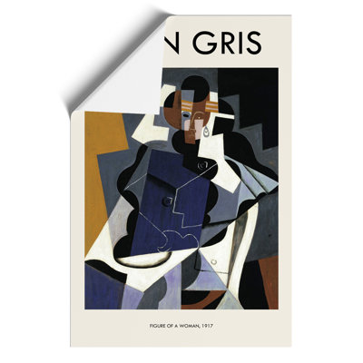 Man And Woman by Juan Gris - No Frame Print
