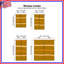Rideaux de fenêtre orange et beige à rayures transparentes et obscurcissantes - 2 panneaux-1796515010-1796515059