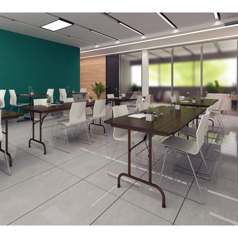 Table pliante réglable 48 po, Granite, H 32 po x L 72 po x P 30 po