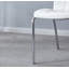 Chaise d'appoint rembourrée en cuir Burcker-2121299746