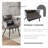 Jonn Upholstered Back Arm Chair-41201737