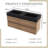 48" Wall-Mounted  Bathroom Vanity With Black Solid Surface Basin-155883453