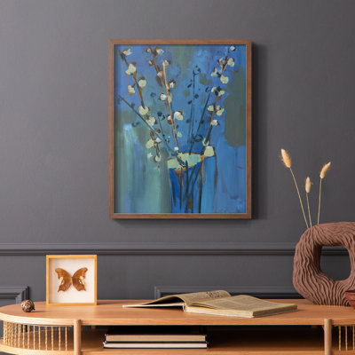 Winter Willow II Framed Print - Solid Wood