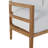 Santa Barbara Teak Left Arm Facing - Natural Teak-48656617-62363235-63326033