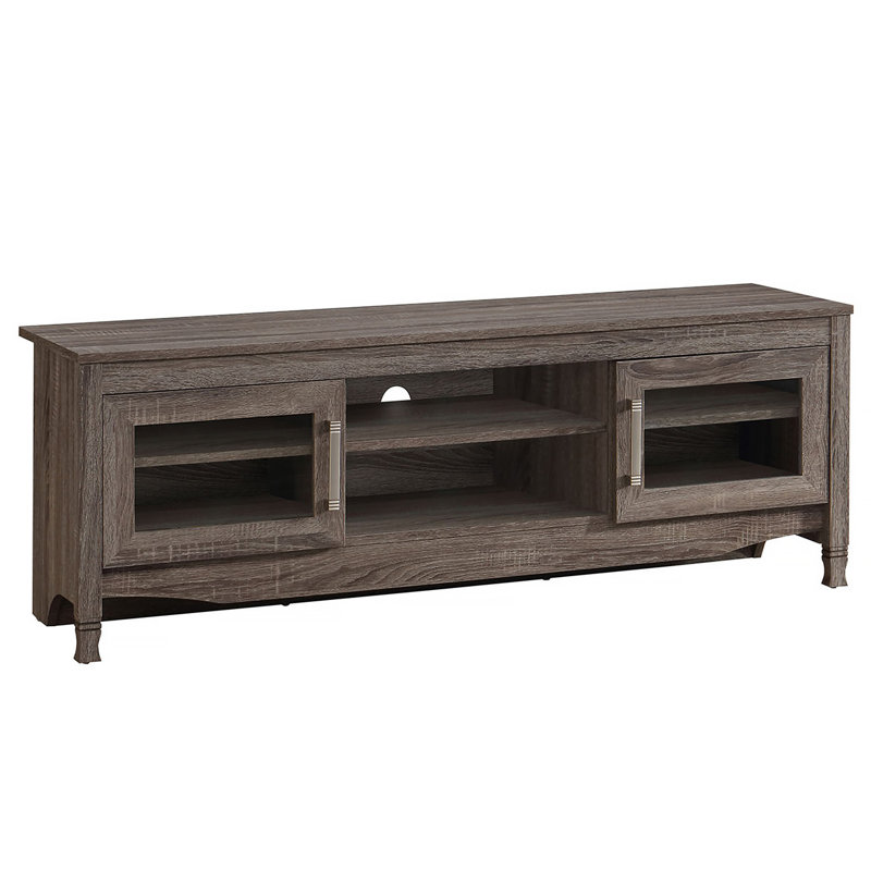 Meuble télé gris en bois flotté