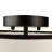 Linen Semi Flush Mount