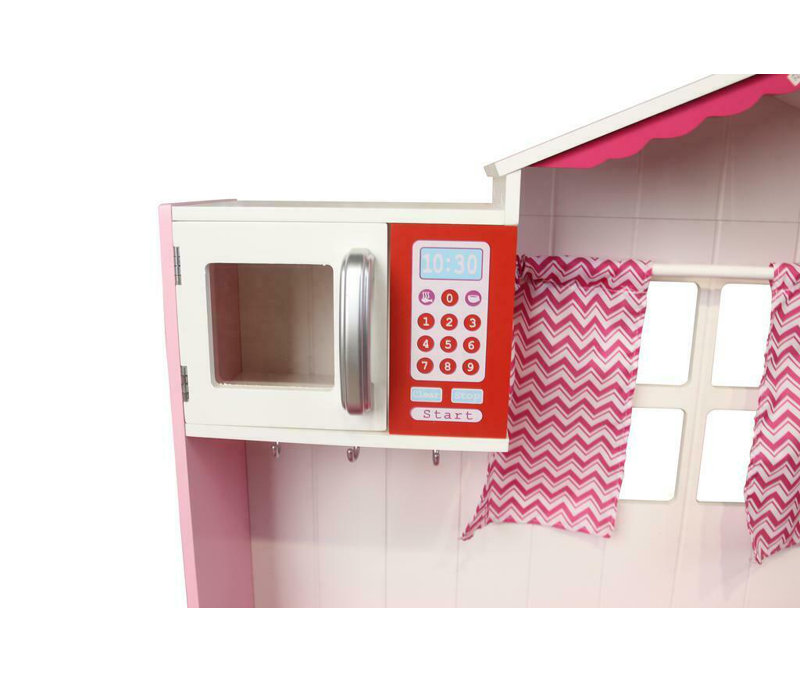 Javen Children Wooden Play Kitchen Set