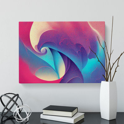 Divine Abstract Fractals - Wrapped Canvas