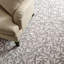 Tapis floral gris / ivoire / gris / ivoire en laine / coton touffeté à la main Martha Stewart-92584605